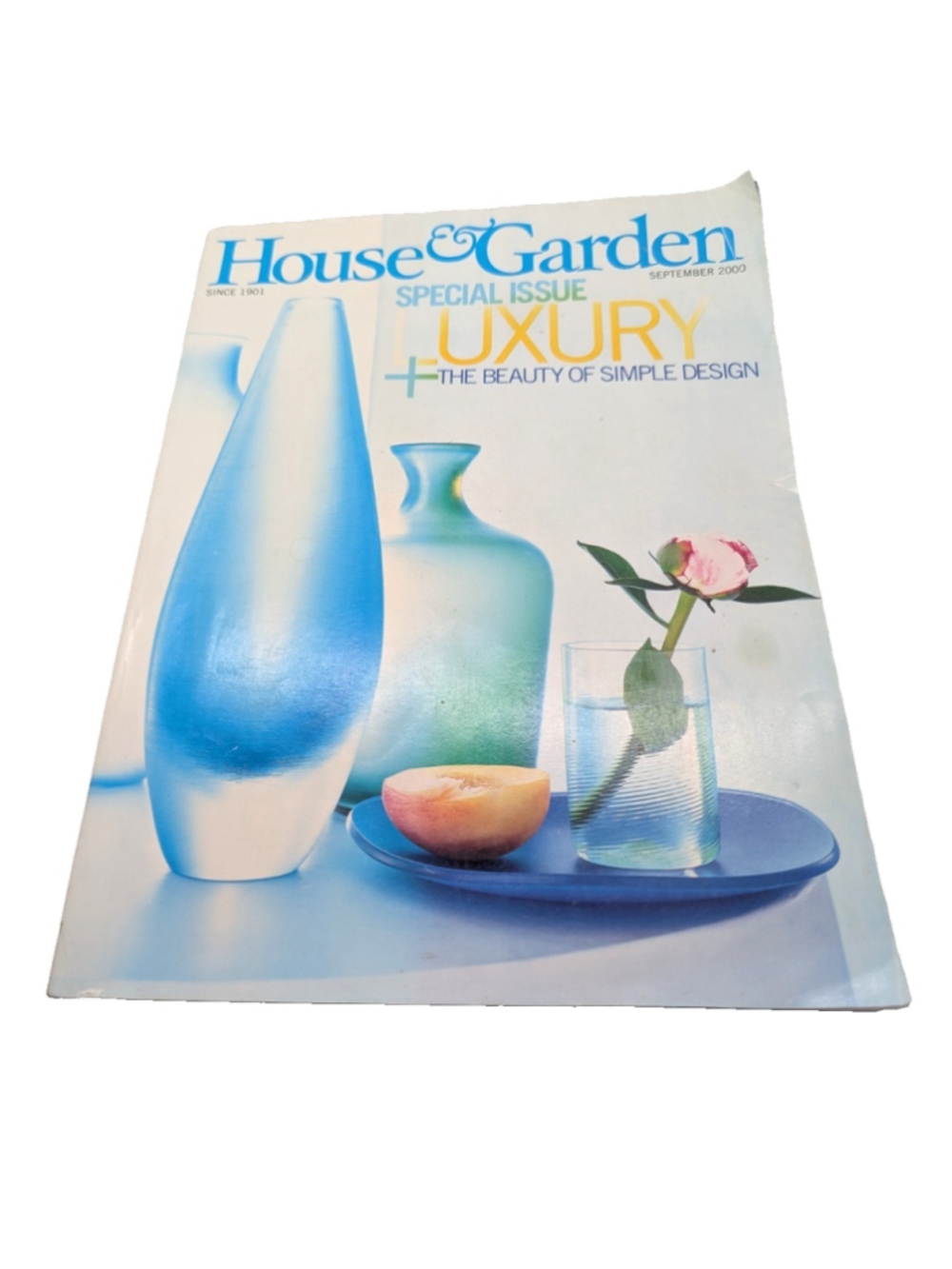 House & Garden Magazine September 2000 Special Issue - Luxury & Simple Design